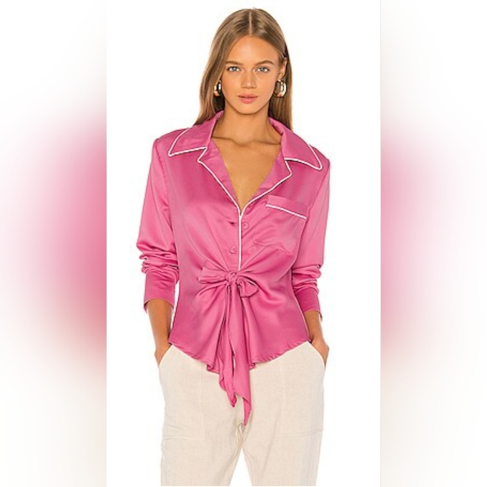 L'Academie Pink Blouse